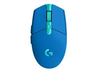 Logitech G G305 - Mus - optisk - 6 knapper - trådløs - 2.4 GHz - USB trådløs mottaker - blå 910-006015