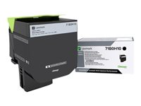 Lexmark X417 - Høy ytelse - svart - original - tonerpatron LCCP - for Lexmark CS417dn, CX417de 71B0H10