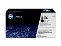 Q7553X-PROMOKIT inneholder 2 stkQ7553XHP LaserJet Black Print Cartridge with Smart Printing Technology, 7000pPasser til HP LaserJet P2015/M2727-series Q7553X-PROMOKIT