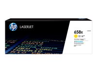 HP 658X - Høykapasitets - gul - original - LaserJet - tonerpatron (W2002X) - for Color LaserJet Enterprise M751dn, M751n W2002X