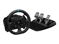 Logitech G923 - Hjul- og pedalsett - kablet - svart - for PC, Sony PlayStation 4 941-000150