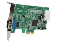 StarTech.com 1 Port Low Profile Native RS232 PCI Express Serial Card with 16550 UART (PEX1S553LP) - Seriell adapter - PCIe lav profil - RS-232 PEX1S553LP