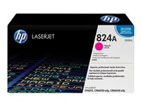 HP 824A - Magenta - original - trommelsett - for Color LaserJet CM6040, CM6040f, CM6049f, CP6015de, CP6015dn, CP6015n, CP6015x, CP6015xh CB387A