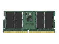 Kingston - DDR5 - modul - 32 GB - SO DIMM 262-pin - 5600 MHz / PC5-44800 - CL46 - 1.1 V - ikke-bufret - ikke-ECC KCP556SD8-32