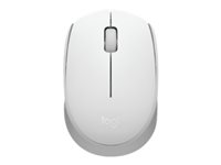 Logitech M171 - Mus - høyre- og venstrehåndet - optisk - 3 knapper - trådløs - 2.4 GHz - USB trådløs mottaker - elfenbenshvit 910-006867