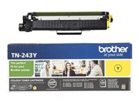 Brother TN243Y - Gul - original - tonerpatron - for Brother DCP-L3510, L3517, L3550, HL-L3210, L3230, L3270, MFC-L3710, L3730, L3750, L3770 TN243Y