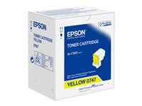 Epson - Gul - original - tonerpatron - for Epson AL-C300; AcuLaser C3000; WorkForce AL-C300 C13S050747