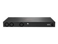 HPE Aruba Networking CX 6200F 24G 4SFP+ Switch - Switch - Max. Stacking Distance 10 km - L3 - Styrt - 24 x 10/100/1000 + 4 x 100/1000/10G SFP+ - front og side til bakside - rackmonterbar JL724B#ABB