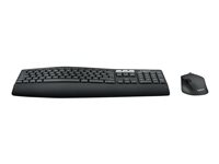 Logitech MK850 Performance - Tastatur- og mussett - trådløs - Bluetooth, 2.4 GHz - QWERTZ - Tysk 920-008221