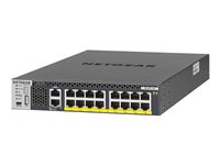 NETGEAR M4300-16X - Switch - L3 - Styrt - 16 x 100/1000/2.5G/5G/10GBase-T (PoE+) - rackmonterbar - PoE+ (199 W) XSM4316PA-100NES