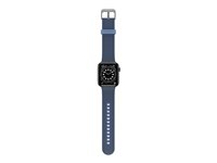 OtterBox All Day Comfort - Bånd for smart armbåndsur - 42/44/45 mm - babyblå jeans - for Apple Watch Hermès Series 7, Hermès Series 9, Nike Series 7, Series 10, Series 8, Series 9 77-93659