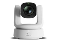 Cisco Room Vision PTZ - Konferansekamera - PTZ - farge - 3840 x 2160 - 4K UHD (3840 x 2160) - motorisert - HDMI, video over IP - GbE - DC 42.5 - 57 V / PoE+ CS-CAM-RVPTZ-L=