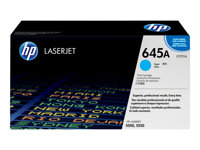 HP 645A - Cyan - original - LaserJet - tonerpatron (C9731A) - for Color LaserJet 5500, 5550 C9731A