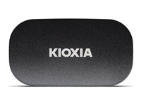 KIOXIA EXCERIA PLUS G2 - SSD - kryptert - 500 GB - ekstern (bærbar) - USB 3.2 Gen 2 (USB-C kontakt) - 256-bit AES - TCG Opal Encryption 2.01 LXD20K500TG8