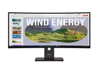 Lenovo ThinkVision T34WD-40 - LED-skjerm - kurvet - 34" 64AEZAT1EU