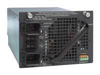 Cisco - Strømforsyning (plug-in modul) - AC 110/220 V - 6000 watt - oppusset - for Catalyst 4503, 4503-E, 4504, 4506, 4506-E, 4507R, 4507R-E, 4510R, 4510R+E, 4510R-E PWR-C45-6000ACV-RF