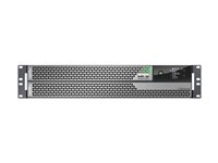 APC Smart-UPS Ultra On-Line - UPS (rackmonterbar/ekstern) - AC 220-230 V - 5000 watt - 5000 VA - litiumion - USB, Ethernet - utgangskontakter: 10 - 2U - sølvgrå SRTL5KRM2UI