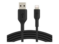 Belkin BOOST CHARGE - Lightning-kabel - Lightning hann til USB hann - 1 m - svart CAA001BT1MBK