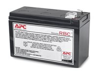 APC Replacement Battery Cartridge #114 - UPS-batteri - 60 VA - 1 x batteri - blysyre - svart - for P/N: BE450G, BE450G-CN, BE450G-LM, BN4001, BR500CI-IN, BR500CI-RS, BX500CI APCRBC114