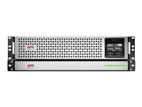 APC Smart-UPS On-Line Li-Ion 1000VA - UPS (rackmonterbar/ekstern) - AC 230 V - 900 watt - 1000 VA - Ethernet 10/100, RS-232, USB - utgangskontakter: 8 - svart SRTL1000RMXLI-NC