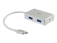 C2G USB-C Hub with 4 USB-A Ports - Hub - 4 x USB 3.1 - stasjonær 89153