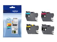 Brother LC3219XL Value Pack - 4-pack - XL - svart, gul, cyan, magenta - original - blekkpatron - for Brother MFC-J5330, J5335, J5730, J5930, J6530, J6935; Business Smart Pro MFC-J6930 LC3219XLVAL