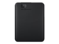 WD Elements Portable WDBUZG0010BBK - Harddisk - 1 TB - ekstern (bærbar) - USB 3.0 WDBUZG0010BBK-WESN