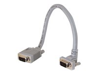 C2G Premium SXGA 90° Up Angled - VGA-forlengelseskabel - HD-15 (VGA) (hann) til HD-15 (VGA) (hunn) - 3 m - 90°-kontakt 81054