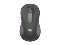 Logitech Signature M650 - Mus - optisk - 5 knapper - trådløs - 2.4 GHz, Bluetooth - Logitech Logi Bolt USB-mottaker - grafitt 910-006253