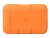 LaCie Rugged SSD STHR2000800 - SSD - kryptert - 2 TB - ekstern (bærbar) - USB 3.1 Gen 2 / Thunderbolt 3 (USB-C kontakt) - Self-Encrypting Drive (SED) STHR2000800