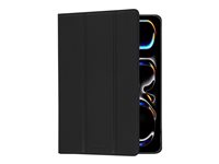 dbramante1928 Risskov - Lommebok for nettbrett - helnarvet lær - svart - for Apple 11-inch iPad Pro (M4, M5) RIIPGTBL6176