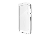 Zagg - Luxe & Glass 360 Bundle - baksidedeksel for mobiltelefon - grafen - blank - med skjermbeskytter - for Samsung Galaxy S25 Edge 700518617