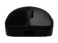 Logitech G PRO 2 - Mus - gaming - høyre- og venstrehåndet - optisk - 8 knapper - trådløs, kablet - 2.4 GHz, USB - USB Logitech LIGHTSPEED-mottaker - svart 910-007296