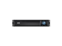 APC Smart-UPS C 2000VA 2U - UPS (kan monteres i rack) - AC 230 V - 1300 watt - 2000 VA - USB - utgangskontakter: 6 - 2U - svart - for P/N: AR4018SPX432, AR4024SP, AR4024SPX429, AR4024SPX431, AR4024SPX432, NBWL0356A SMC2000I-2U