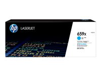 HP 659X - Cyan - original - LaserJet - tonerpatron (W2011X) - for Color LaserJet Enterprise MFP M776; LaserJet Enterprise MFP M776 W2011X