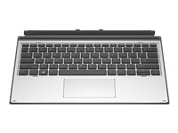 HP Premium - Tastatur - med ClickPad - bakbelysning - POGO pin - QWERTY - Engelsk - for Elite x2 G8 55G42AA#ABB