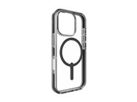 Zagg Santa Cruz Snap - Baksidedeksel for mobiltelefon - MagSafe-samsvar - grafen - gjennomsiktig, svart - for Apple iPhone 16 Pro 702315052