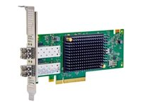 Emulex LPe37102 - Sikker vert busadapter - PCIe lav profil - 32Gb Fibre Channel x 2 - for PowerEdge R470, R570, R670, R6715, R6725, R770, R7715, R7725 406-BBXS
