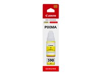 Canon GI 590 Y - 70 ml - gul - original - blekkrefill - for PIXMA G1500, G1501, G1510, G2500, G2501, G2510, G3500, G3501, G3510, G4410, G4500, G4511 1606C001