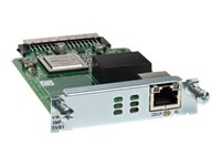 Cisco Third-Generation Multiflex Trunk Voice/WAN Interface Card - Utvidelsesmodul - EHWIC - T1/E1 x 1 - T-1/E-1 - for Cisco 1921, 1921 4-pair, 1921 ADSL2+, 1921 T1, 1941, 2901, 2911, 2921, 2951, 3925, 3945 VWIC3-1MFT-T1/E1=