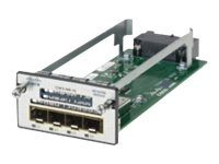 Cisco - Utvidelsesmodul - 1GbE - 4 porter - oppusset - for Catalyst 3560X-24, 3560X-48, 3750X-12, 3750X-24, 3750X-48 C3KX-NM-1G-RF