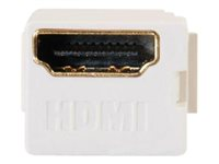 C2G Snap-In HDMI Keystone Insert Module - Modulinnlegg - HDMI - hvit 81302