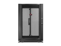 APC NetShelter SX - Rack skap - svart - 18U - 19" - for P/N: SURT48RMXLBP AR3006