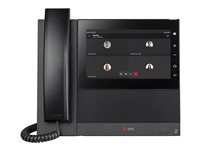 Poly CCX 600 for Microsoft Teams - VoIP-telefon med anrops-ID/samtale venter - SIP, RTP, RTCP - 24 linjer - svart 82Z84AA