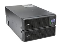 APC Smart-UPS SRT 10000VA RM - UPS (kan monteres i rack) - AC 230 V - 10 kW - 10000 VA - Ethernet 10/100, USB - utgangskontakter: 14 - 6U - svart - for P/N: AR2487G, AR3100W, AR3105SP, AR3105W, AR3155W, AR3305W, AR3355SP, AR3355W, NBWL0356A SRT10KRMXLI