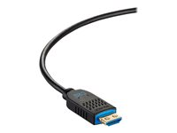C2G 100ft (30.5m) C2G Performance Series High Speed HDMI Active Optical Cable (AOC) - 4K 60Hz Plenum Rated - High Speed - HDMI-kabel - HDMI hann til HDMI, 24 pin USB-C - 30.5 m - svart - plenum, Active Optical Cable (AOC), 4K 60Hz støtte C2G41486