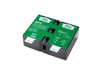 APC Replacement Battery Cartridge #165 - UPS-batteri - 1 x batteri - blysyre - 177 Wh - svart - for Back-UPS Pro BR1300MI APCRBC165