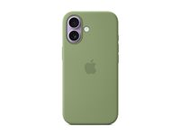 Apple - Baksidedeksel for mobiltelefon - MagSafe-samsvar - silikon - lys mose - for iPhone 17 MGEX4ZM/A