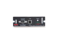 APC Legacy Communications SmartSlot Card - Adapter for fjernstyrt administrasjon - SmartSlot - USB, serie - svart - for Smart-UPS 1000, 2200, 3000; Smart-UPS RT 3000, 5000; Smart-UPS X 1000, 1500, 2000, 3000 AP9620