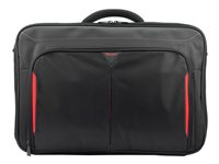 Targus Classic+ Clamshell - Notebookbæreveske - 17" - 18" - svart, rød CN418GL